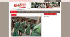 Desktop Screenshot of peuples-solidaires-caluire.org